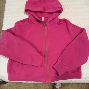 lululemon athletica Hot Pink Full-Zip Hoodie